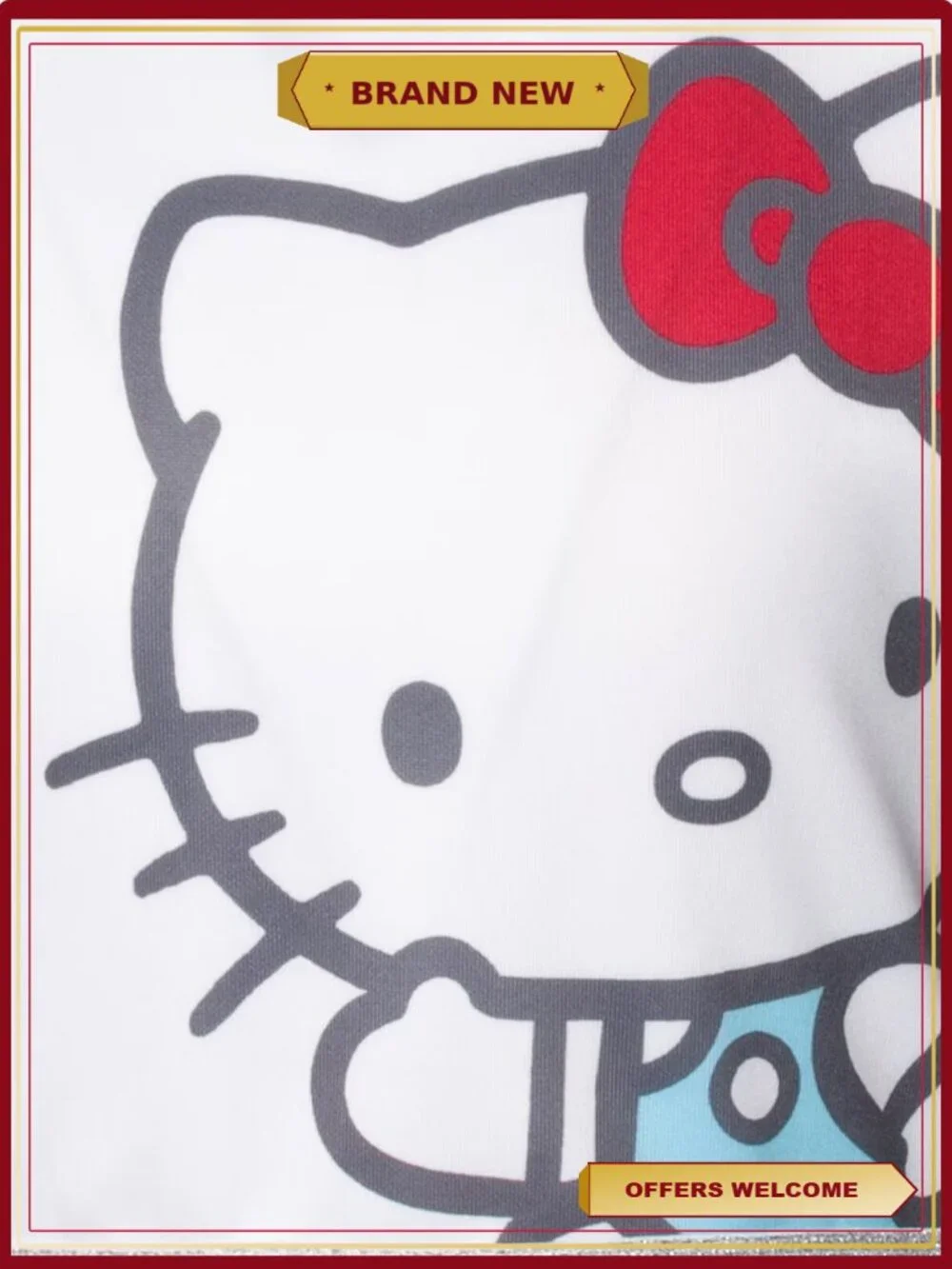 Hello Kitty Girls Cosplay Hooded Tutu Dress